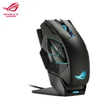 在飛比找PChome24h購物優惠-【ASUS 華碩】ROG Spatha X 無線電競滑鼠 -