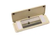 Makeup mirror cream beige for Mercedes W124 W126 W201 sun visor