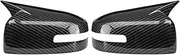 DEMULAX 2X Car Side Door Wing Rear View Mirror Cover Rearview Mirror Cover, for Mitsubishi, Lancer EX 2013-2016 with Turn Signal Model Replacement Covers Car Wing Mirror Cover