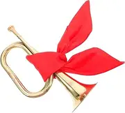 COOPHYA Bugle Trumpet Wind Instrument for Beginners Rich Powerful Tone for School Bands and Orchestras Comfortable Grip and Easy Handling Finish with Scarf