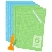 6pcs Cutting Mat Joy Xtra 12x8.5in Adhesive Reusable Craft Cutting Mats2860