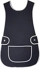 Universal Tabard Apron for Men and Women Various Colour Overall Kitchen Catering Cleaning Bar with Pocket
