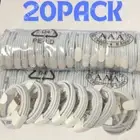 20Pack USB Charger Cable Cord For Apple iPhone 6 7 8 XS X XR 11 12 13 14 Pro Max