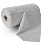 Tear-Away Paperless Paper Towels Roll, Microfiber Towels, 50 Sheet, 12'' Gray