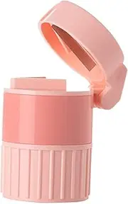 BEBEMOKO Travel Pill Case Multi Compartment Medicine Container with Cutter Portable and Durable Slicer for Easy Medication Storage and Travel