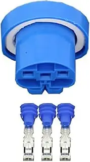 Xiaojiang Store 5 Sets 3 Pin Male and Female Plastic Car Connector with Terminal DJ9004-1020 Three-Wire Plug (Color : 5 Sets Female)