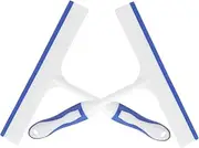 MUCKLILY Ergonomic Handle Car Window Squeegee 2 Pack Windscreen Cleaner Rearview Mirror Wiper Auto Glass Cleaner Tool Sturdy Material for Longevity