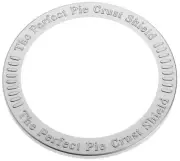 Norpro Reusable Aluminum 9" Pie Crust Shield - Prevents Burnt Crusts