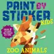 Paint by Sticker Kids: Zoo Animals