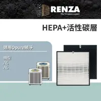 在飛比找momo購物網優惠-【RENZA】適用Opure 臻淨 A5 A6 空氣清淨機(