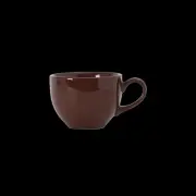 Tuxton China Inc DMF-0801 DuraTux 8 oz. Mahogany Ceramic Cappuccino Cup - 2 Doz