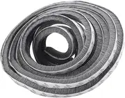 Aswalling Sealing Strip, Door Brush Seal, Weather Strip, for Sliding Doors, Self-Adhesive Insulating Door Seal,5Mx0.9cm