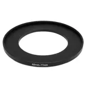 52mm-77mm 52mm to 77mm 52 - 77mm Step Up Ring Filter Adapter for Camera Lens