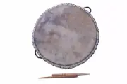 Handcraft Nagada Traditional Hand Drum Folk Musical Percussion Instrument