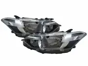VIOS XP150 MK3 13-15 Sedan 4D Clear Headlight W/ Motor Chrome V1 for TOYOTA LHD