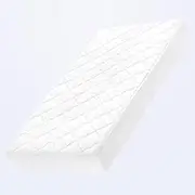 Sleep Zone Waterproof Crib Mattress Protector Pad - Quilted, Fitted Baby Mattress Cover 28"x52" - Soft Breathable Toddler Mattress Pad Noiseless Infant Bed Topper - Deep Pocket 14"