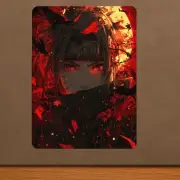 SASUKE UCHIHA ANIME JAPANESE HIGH QUALITY STICKER 2.5x3.5 INCH