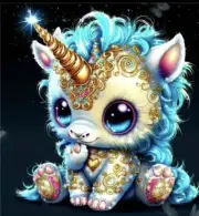 Unicorn Diamond Painting Kit (12in x 12in)