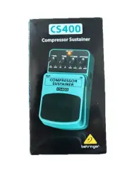 Behringer Compressor/Sustainer CS400 Ultimate Dynamics Effects Pedal,Green