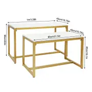 2 Piece Metal Shoe Handbag Display Stand Table Purses Retail Store Display Shelf