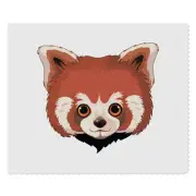2 x 'Red Panda Face' Microfibre Lens / Glasses Cleaning Cloths (LC00028553)