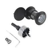 Security Door Viewer Wide Angle Peephole Solid Brass 220 Degree Drill Bit Set AU