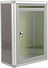STOBOK Clear Container Box Mailbox with Lock Complaints Lock Wall-mount Letterboxes Locking Mailbox Wall Mount Locking Mailboxes Post Mailboxes