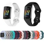 Smart Watch Band Replacement TPU Strap for Fitbit Charge 5 Wrist Watch Band Belt