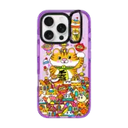 iPhone 16 Pro Impact Ring Stand Case MagSafe Compatible Lucky Tiger CNY