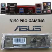 FOR ASUS B150 PRO GAMING IO I/O Shield Back Plate B150 PRO GAMING/AURA Backplate