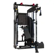 Reeplex RF300 Functional Trainer + Attachments with Adjustable Bench