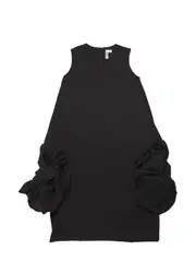 [COMME des GARCONS] Side Gather Long Dress