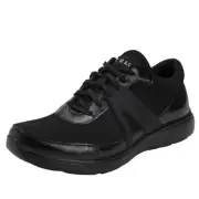 TRAQ by Alegria Womens Qarma Walking Shoes - Black Diamond NEW