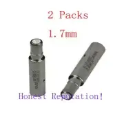 2PC CNC EDM Wire Puncher Drill Ceramic Electrode Ceramic Guide 1.7mm 30x8x5x6mm