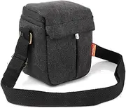 Camera Bag Photo Shoulder Case Fit for Sony A6300 A5100 A6000 A5000 NEX-7 RX100 II III IV V NEX-5T/5R/5C NEX3 Fit for Sony Rx100 Camera Case(Black)