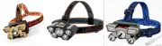 LED Headlamp Flashlight USB Rechargeable Head Torch Light Lamp Headlight Camping