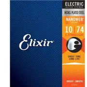 Elixir #12062 Electric Guitar 8 Strings Nanoweb Steel 10-74 Light