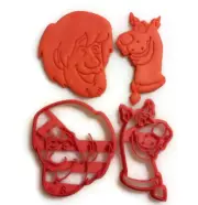 Scooby Doo Scooby and Shaggy cookie cutter set