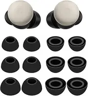 [ALXCD] Eartips Compatible with Pixel Buds Pro 2 Earbuds, S/M/L 3 Sizes 6 Pairs Soft Silicone Earbuds Tips Foam Ear Tips, Compatible with Pixel Buds Pro 2 6 Pairs sml
