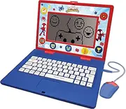 Lexibook, Spider-Man, Bilingual and Educational Laptop Spanish/English, Toy for Children, 170 Activities to Learn, Play Games and Music, Large Screen, Blue/Red, JC599SPi2
