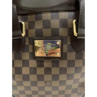 Louis Vuitton LV N51205 HAMPSTEAD PM 棋盤格紋手提包 肩背包 停產 vintage