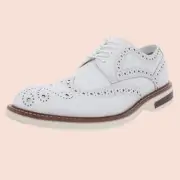 Kenneth Cole Men's Klay Flex Lace-up Oxford Off White Men’s New! Size 10M