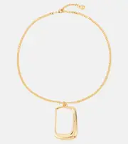 [Jacquemus] Jacquemus Le Collier Ovalo pendant necklace One Size gold