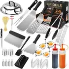 Hoxue 44Pcs Griddle Accessories Kit for Blackstone,Flat Top Teppanyaki Spatul...