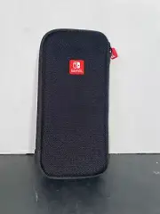 Nintendo Switch Lite Travel Carrying Case Black Soft Zipper with 4 Game Holder