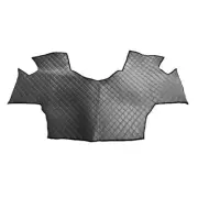 Gray Eco Leather Floor Mats Covers for CLAAS AXION 2022 Tractor Mats