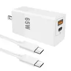 65W Type-C PD QC3.0 Power Adapter Cable f Samsung Galaxy Z Flip 4 SM-F721U Phone