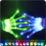 Fun Toys 12 Color LED Gloves Light up Gloves for Kids Age 4-7 8-12 Cool Gifts Co