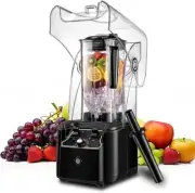 Commercial Blender With Quiet Shield, 2.5HP Motor, Stainless Steel blades