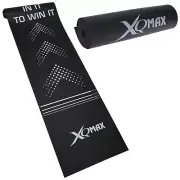 XQ Max Darts Mat Non-Slip PVC Home Pub Throwing Distance Lines 300x62cm Rolls Up